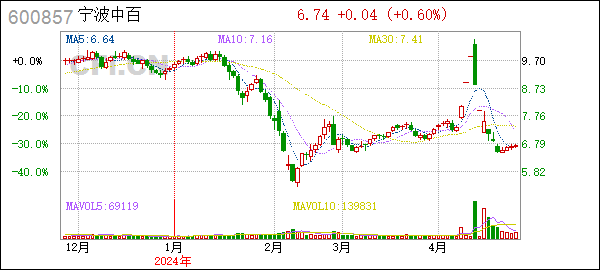 [一季报]宁波中百(600857):宁波中百股份有限公司2024年第一季度报告